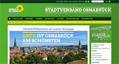 Desktop Screenshot of gruene-os.de