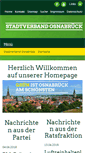 Mobile Screenshot of gruene-os.de